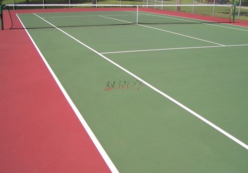 硅pu网球场